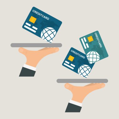 Para tasarım. İş simgesi. Mali madde kavramı