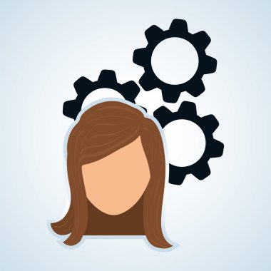 İnsan kaynakları tasarlayın. insanlar simgesi. çalışan kavramı