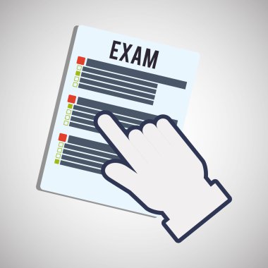 E-öğrenme tasarımı. eğitim simgesi. online kavram, vektör illüstrasyon