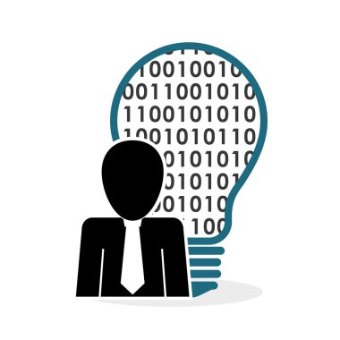 Proses tasarım. Çözüm ve iş kavramı. Düz illüstrasyon