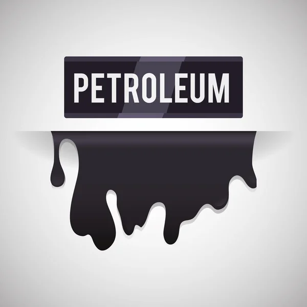 Pretroleum ontwerp. prijs pictogram. Olie concept, vector illustratie — Stockvector