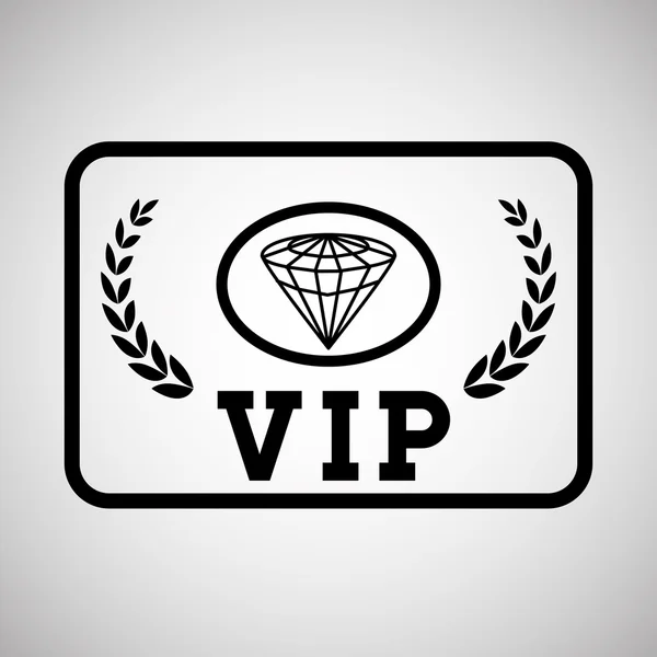 Vip デザイン。排他的な概念。フラットの図 — ストックベクタ