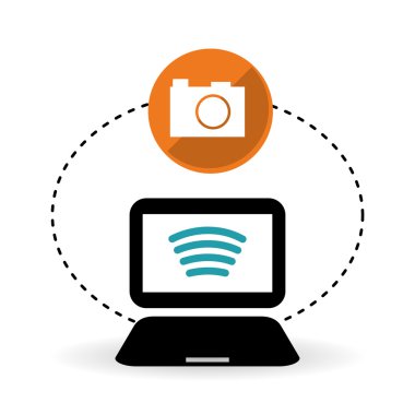 Sosyal Medya tasarım. ortam simgesi. iletişim kavramı,