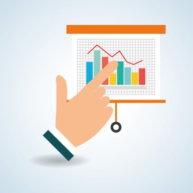 Infographic tasarım. veri simgesi. iş kavramı. , vektör çizim