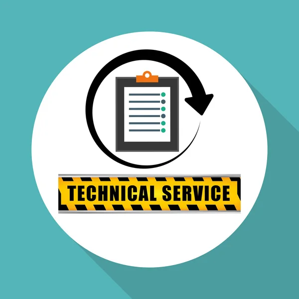 Servicio técnico. icono del centro de llamadas. concepto de apoyo — Archivo Imágenes Vectoriales