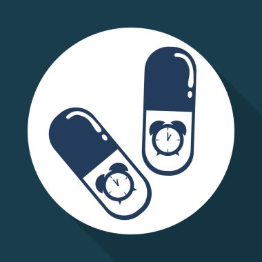 Tasarım dinleniyor. uyku simgesi. yatmadan kavramı, vektör çizim