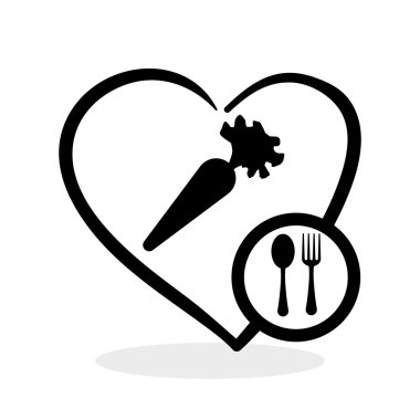 Sağlıklı gıda tasarım. Organik kavramı. Beyaz arka plan