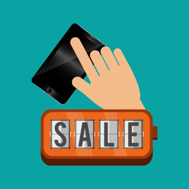 giyilebilir teknoloji tasarım. sosyal medya simge. akıllı telefon concep, vektör çizim