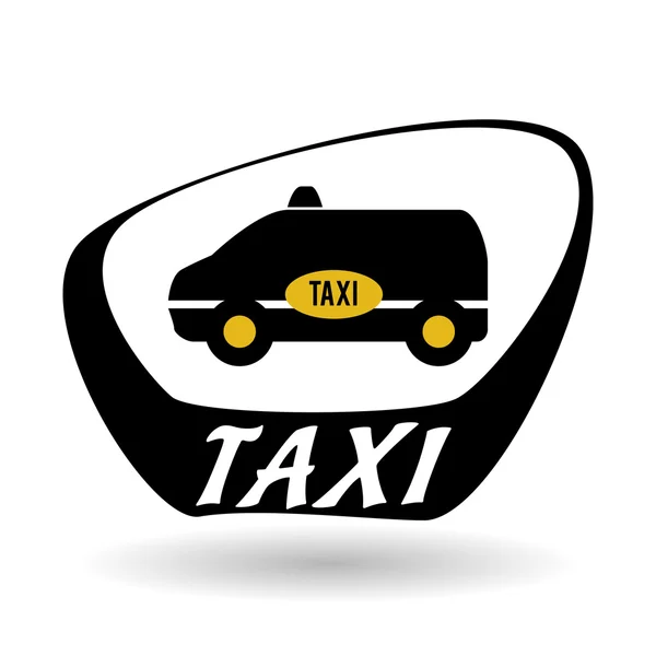 Taxi  design. cab concept. transportation icon — Stock Vector