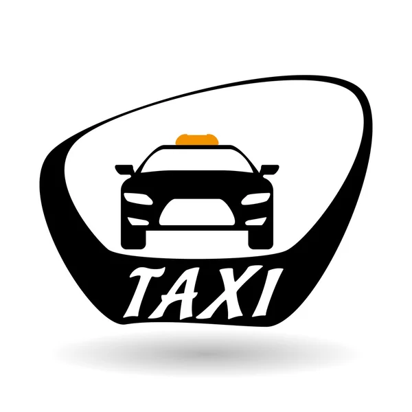 Diseño de taxi. concepto de cabina. icono de transporte — Archivo Imágenes Vectoriales