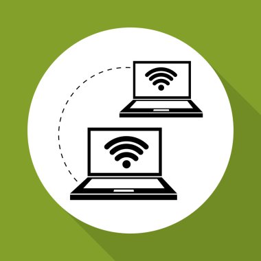 Resimde güvenlik sistemi hakkında düz, vektör