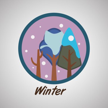 Ağaç tasarım. Eko kavramı. doğal simgesi, düzenlenebilir vektör