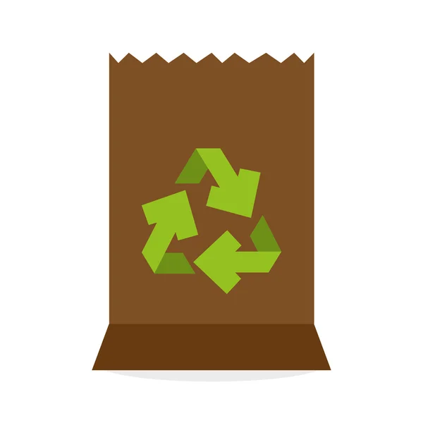 Eco design. Green concept. Earth protection icon — Stock Vector