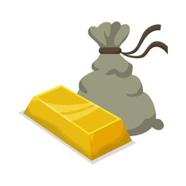 mali madde tasarım. para simgesi. düz illüstrasyon