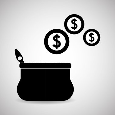 mali madde tasarım. para simgesi. düz illüstrasyon