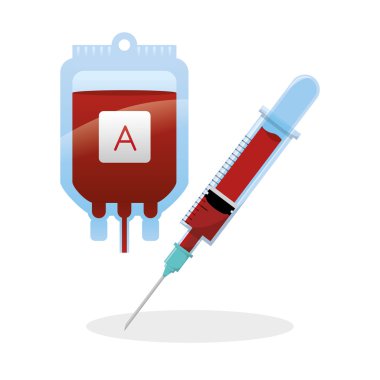 Tıbbi bakım tasarım. Sağlık simgesi. İzole illüstrasyon