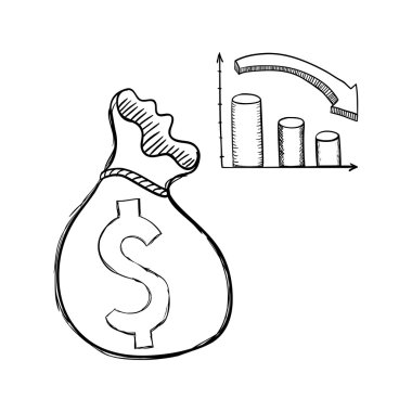 Kroki simgesi. yaratıcı kavramı. Düz illiustration