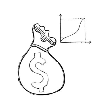 Kroki simgesi. yaratıcı kavramı. Düz illiustration