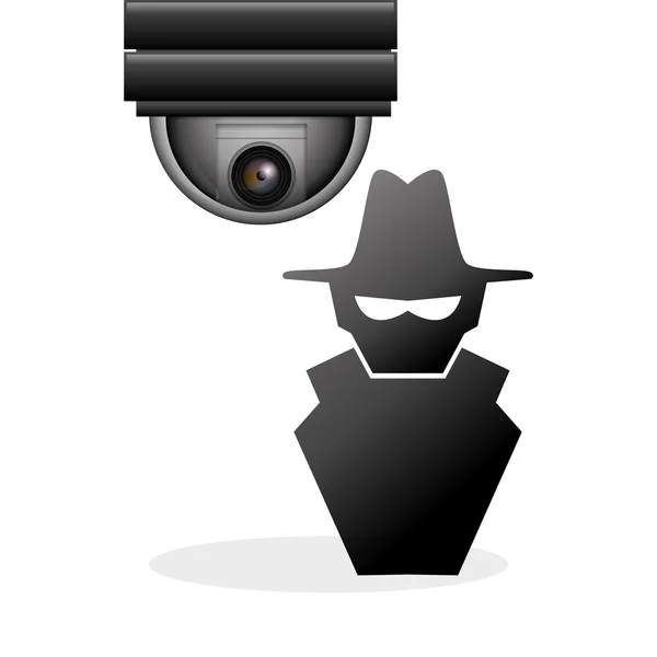 Progettazione del sistema di sicurezza. icona di protezione. Illustrazione isolato — Vettoriale Stock