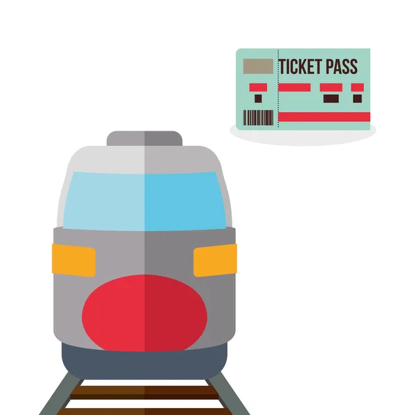 Diseño de viajes. Icono de viaje. Ilustración plana — Vector de stock