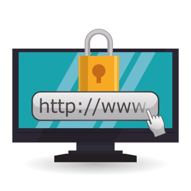 Bulut bilgi işlem tasarım. Ortam simgesi. İzole illüstrasyon