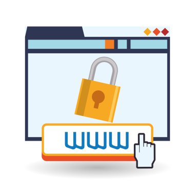 Bulut bilgi işlem tasarım. Ortam simgesi. İzole illüstrasyon