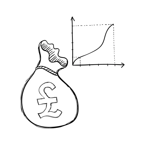 Sketch icon. creative concept.  Flat illiustration — Stock Vector