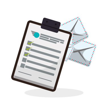 Teslim tasarım. Nakliye simgesi. Beyaz arka plan