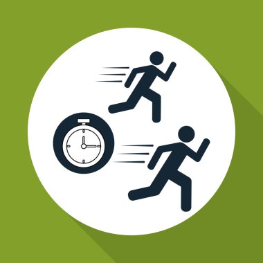 Sağlıklı yaşam tarzı tasarım. Fitness simgesi. Vücut geliştirme illustratio