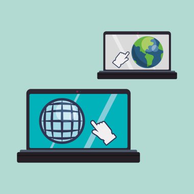 E-öğrenme tasarım. Eğitim simgesi. Online kavramı