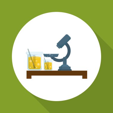 Bilim tasarım. Araştırma kavramı. Kimya illüstrasyon