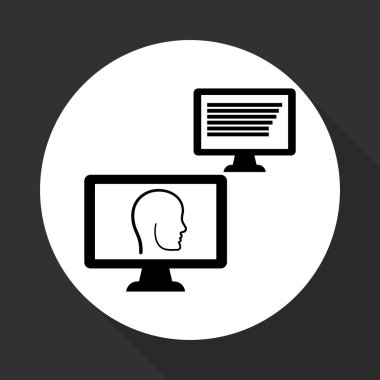 Proses tasarım. Çözüm ve iş kavramı. Düz illüstrasyon