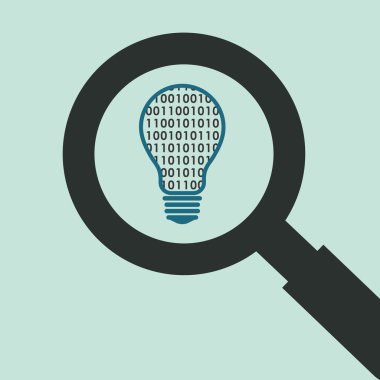 Proses tasarım. Çözüm ve iş kavramı. Düz illüstrasyon