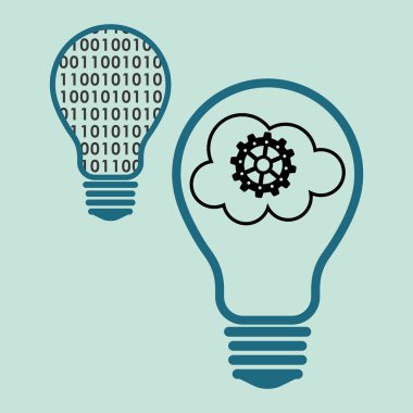 Proses tasarım. Çözüm ve iş kavramı. Düz illüstrasyon