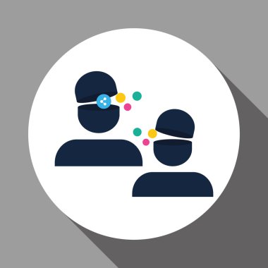 Sosyal Medya tasarım. ortam simgesi. iletişim kavramı,