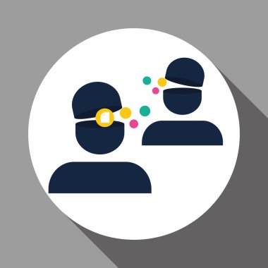 Sosyal Medya tasarım. ortam simgesi. iletişim kavramı,