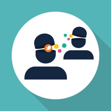 Sosyal Medya tasarım. ortam simgesi. iletişim kavramı,