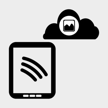 Sosyal Medya tasarım. ortam simgesi. iletişim kavramı,