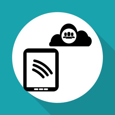 Sosyal Medya tasarım. ortam simgesi. iletişim kavramı,