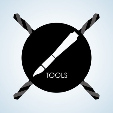 Aracı tasarımı. Daire simgesi. düz illüstrasyon, düzenlenebilir vektör