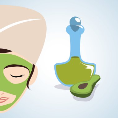 Spa merkezi tasarım. Sağlık simgesi. İzole illüstrasyon, düzenlenebilir vektör