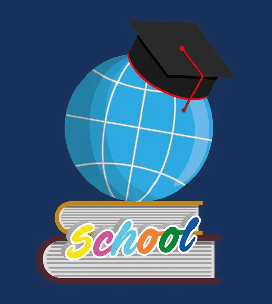 School design.  Education concept. Learning icon , vector — Stock Vector