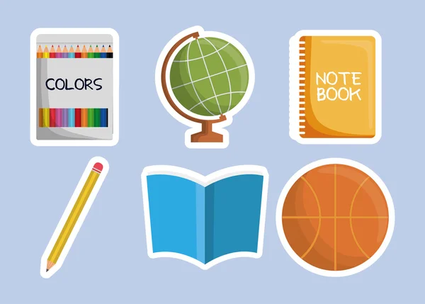 School design.  Education concept. Learning icon , vector — Stock Vector