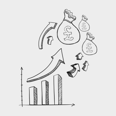 Kroki simgesi. yaratıcı kavramı. Düz illiustration, vektör