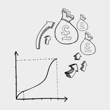 Kroki simgesi. yaratıcı kavramı. Düz illiustration, vektör