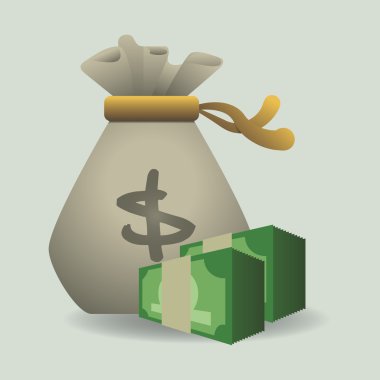 mali madde tasarım. para simgesi. düz illüstrasyon