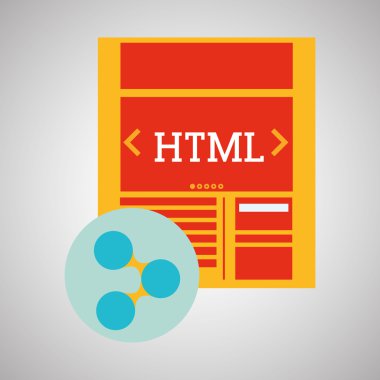 Bloglama tasarım. sosyal medya simge. İzole illüstrasyon, vektör