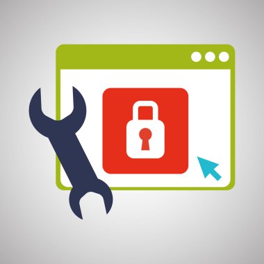 Bloglama tasarım. sosyal medya simge. İzole illüstrasyon, vektör