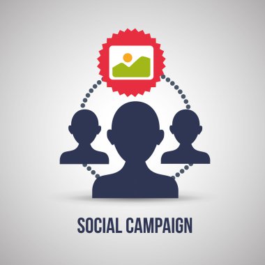 Pazarlama online tasarım. e-ticaret simgesi. İzole illüstrasyon, vektör