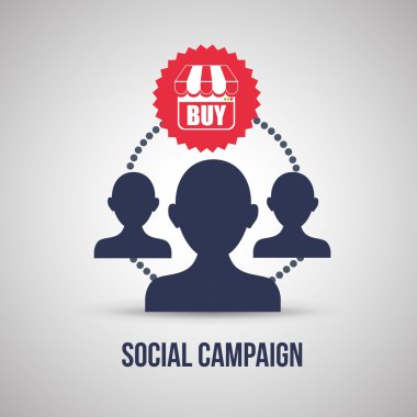 Pazarlama online tasarım. e-ticaret simgesi. İzole illüstrasyon, vektör